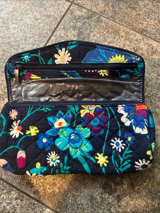 Vera Bradley Handbags - Vera Bradley Women's Cotton on a Roll Makeup Brush & Pencil Case